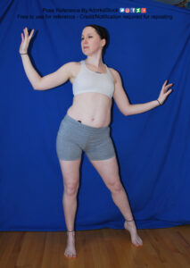 Dynamic Magic Casting Hands Woman Pose Reference