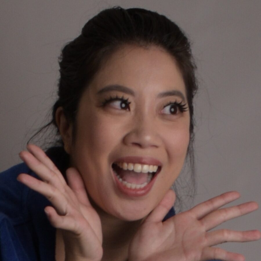 Sonya, a thin Asian female model
