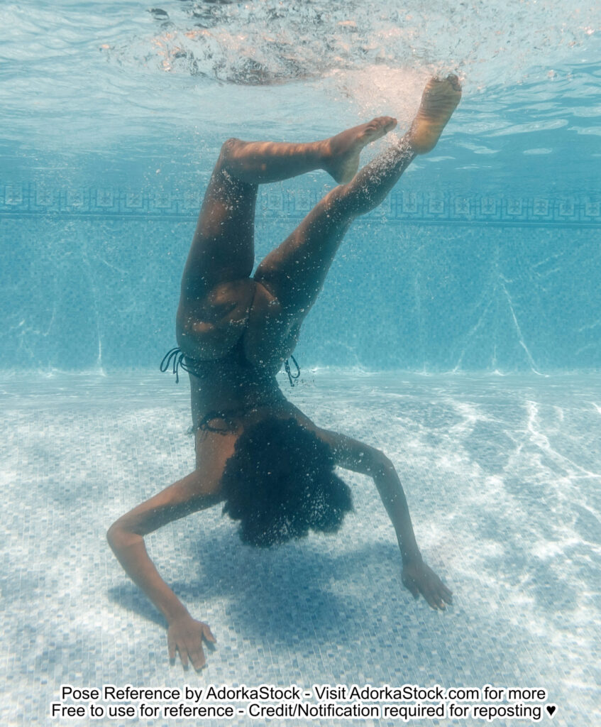 SunnyRay diving down