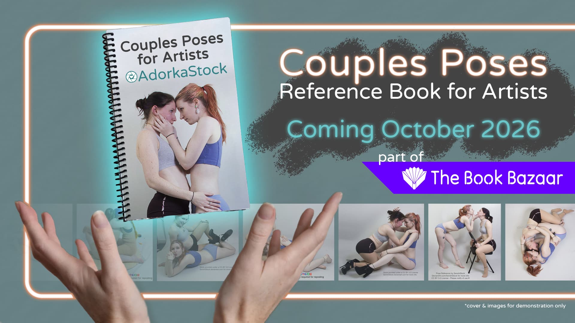 Couples Poses Reference Book for Artists Coming Oct 2026!
